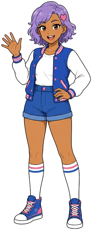 Personagem Miss POP